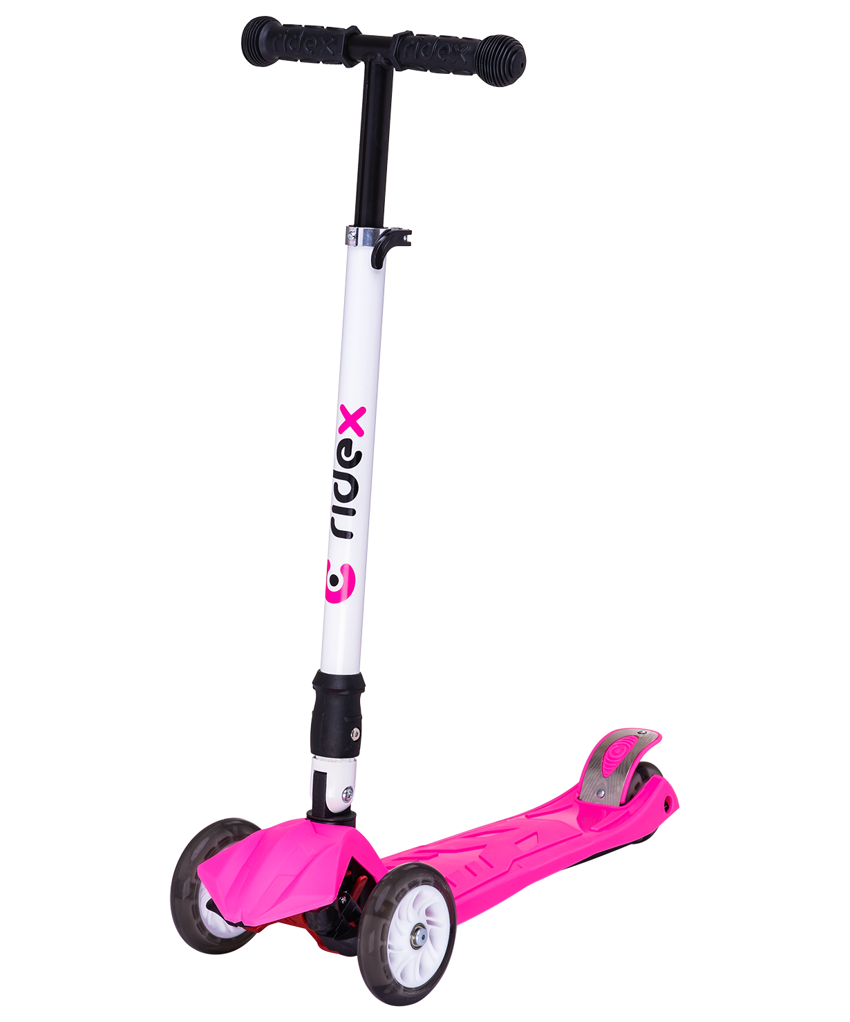 Самокат 3-колесный Smart 3D, 120/80 мм, розовый