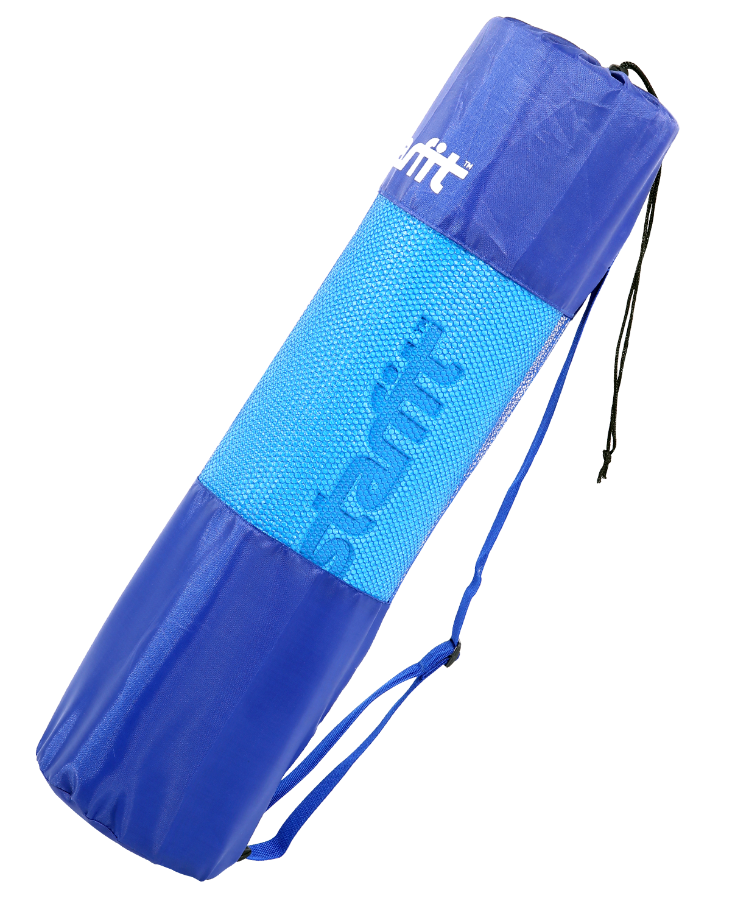 Сумка для ковриков cспортивная STARFIT FA-301, 24,5x66см, синяя
