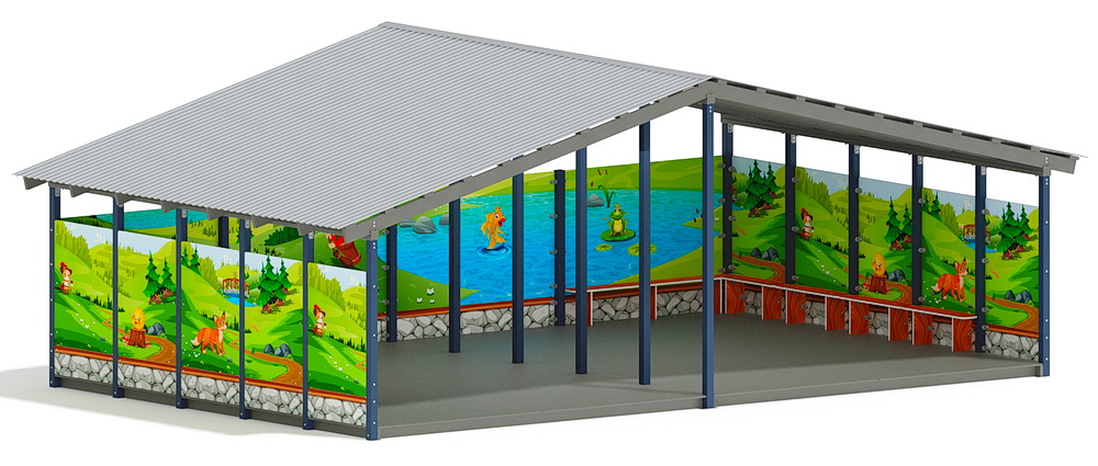 Теневой навес (В гостях у сказки) МФ 70.8.5-12