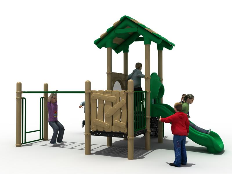 Детская игровая площадка Air-Gym Play Баобаб WD-TUV015, серия Цветной лес