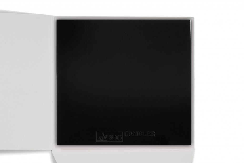 Накладка на ракетку для настольного тенниса GAMBLER Big gun hard 2,1 black