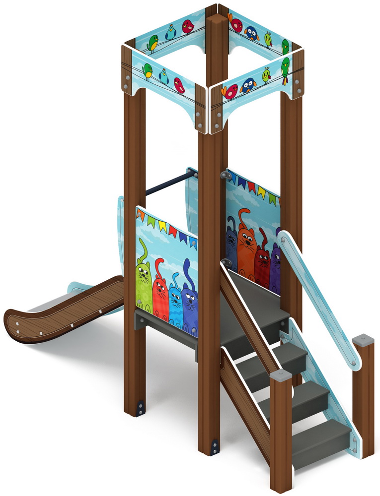 КОРОЛЕВСТВО (Коты) горка (Н=750) ИО 41.15.01-11