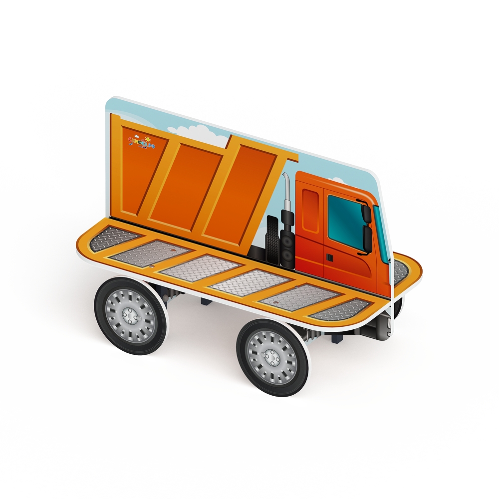 Скамейка ГРУЗОВИЧОК для детской площадки МФ 41.03.04