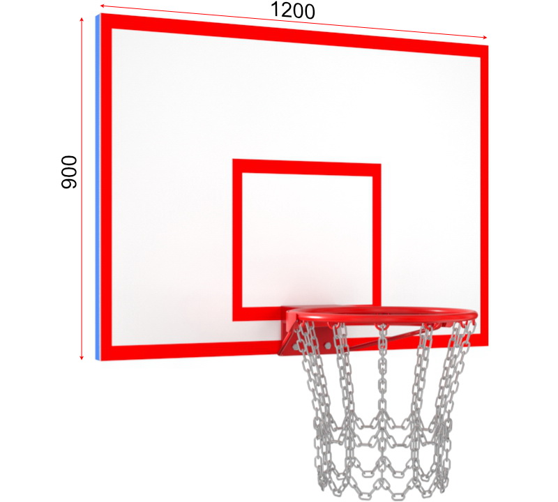 Тренировочный щит из фанеры с кольцом (на выбор)