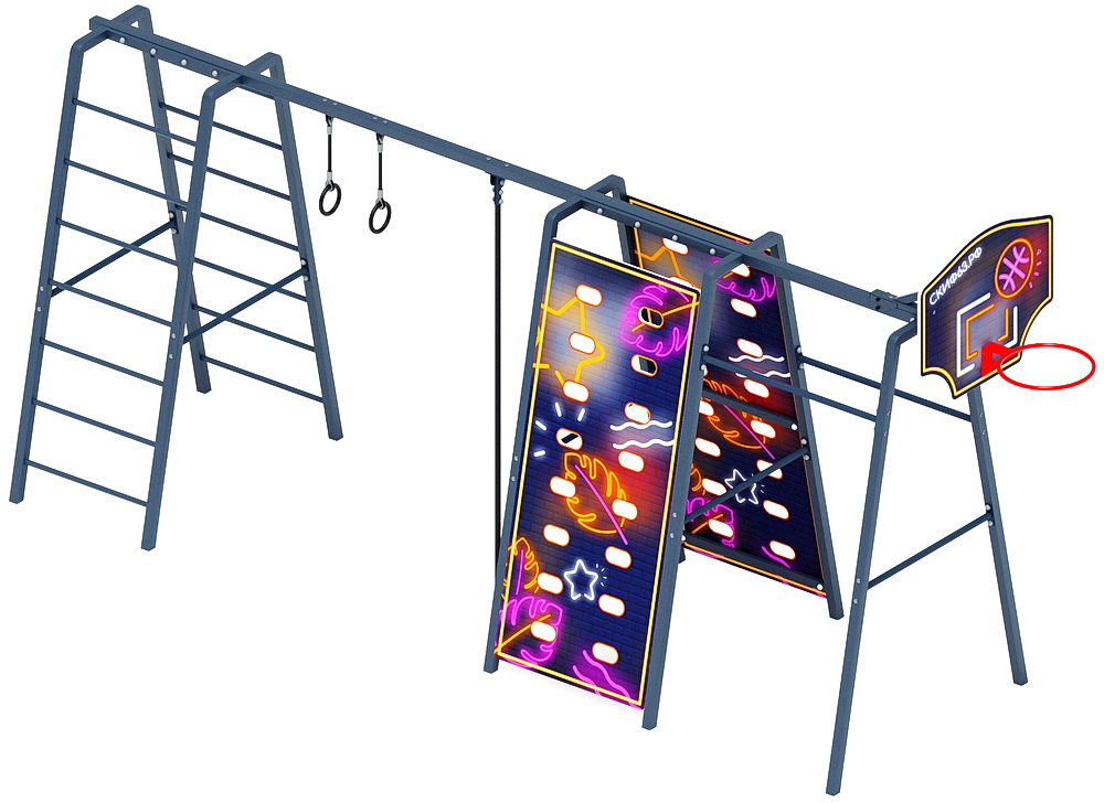 Детская площадка Спортивная серия СК 2.03.06