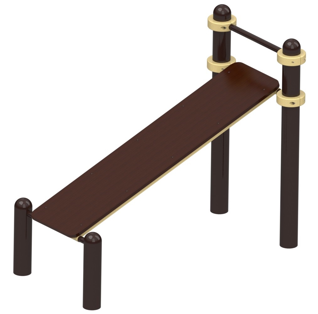 Скамья для пресса, доска YSK010