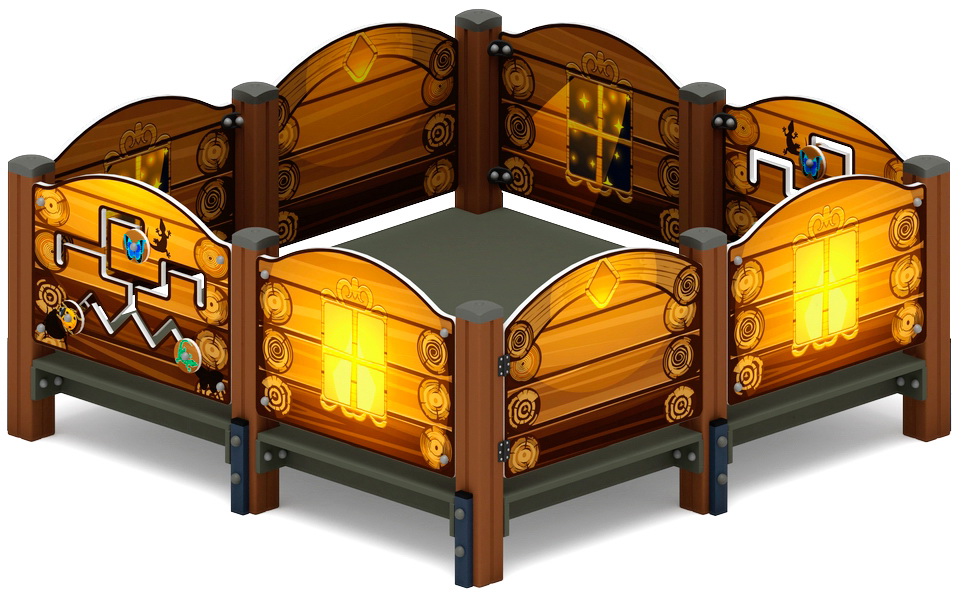 МАНЕЖ (Эко) для детской площадки МФ 21.01.01-21