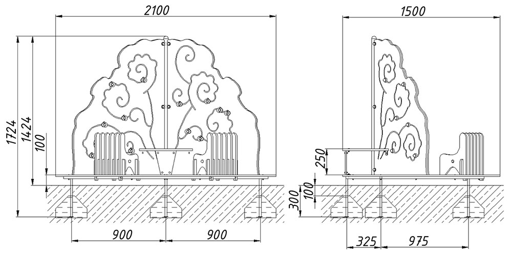 Игровая панель ZION Яблонька