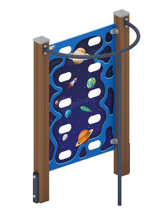 СТЕНКА ДЛЯ ЛАЗАНЬЯ для детской площадки Тип 2 - СО 1.20.05-02