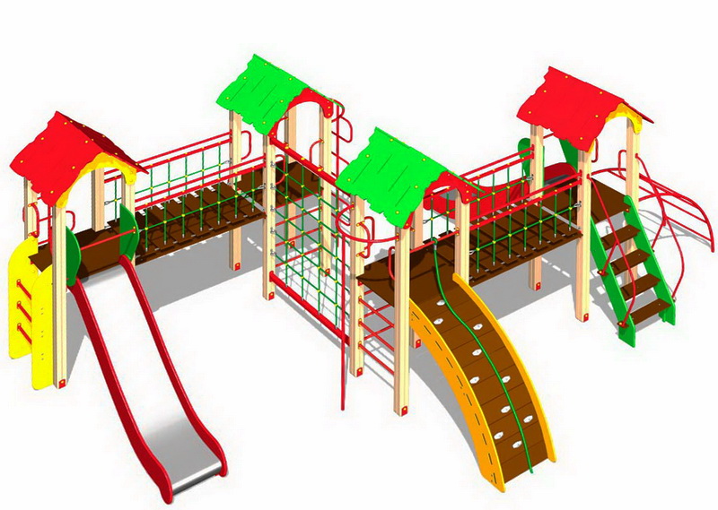 Детский игровой комплекс ZION Калахарский лев (КД013)