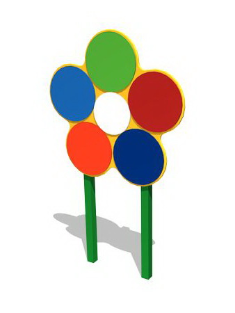 Мишень для бросания мяча ZION Семицветик (СЭ157)