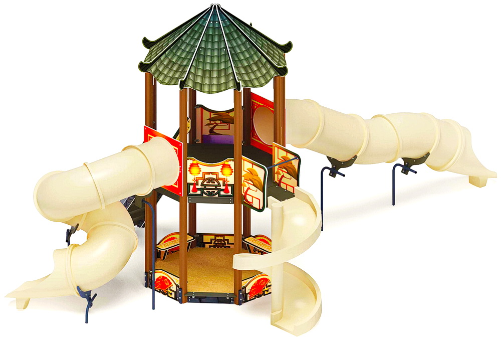 КАРНАВАЛ детский игровой комплекс ДИК 2.22.01-02 (H=2000)