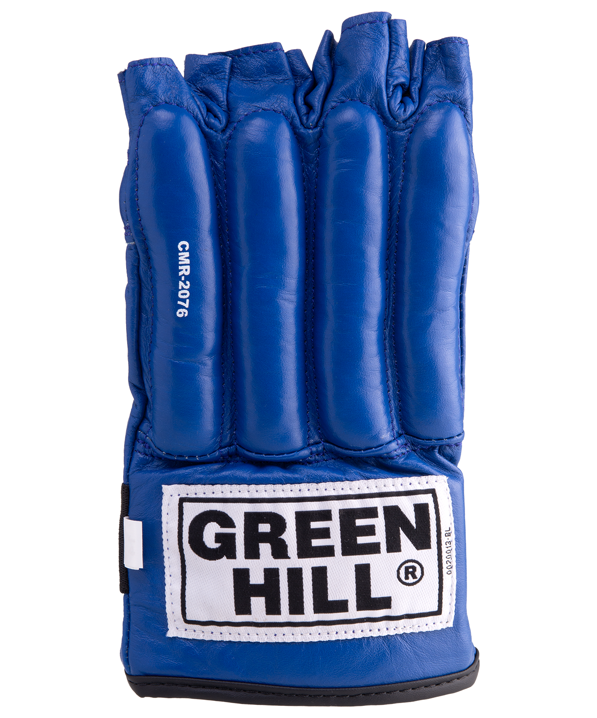 Перчатки снарядные ROYAL CMR-2076, шингарды, кожа, синие, S