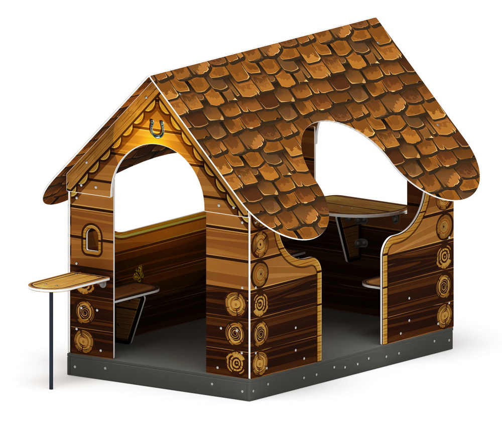 ДОМИК МИНИ тип 4 (Эко) для детской площадки МФ 10.01.13-03