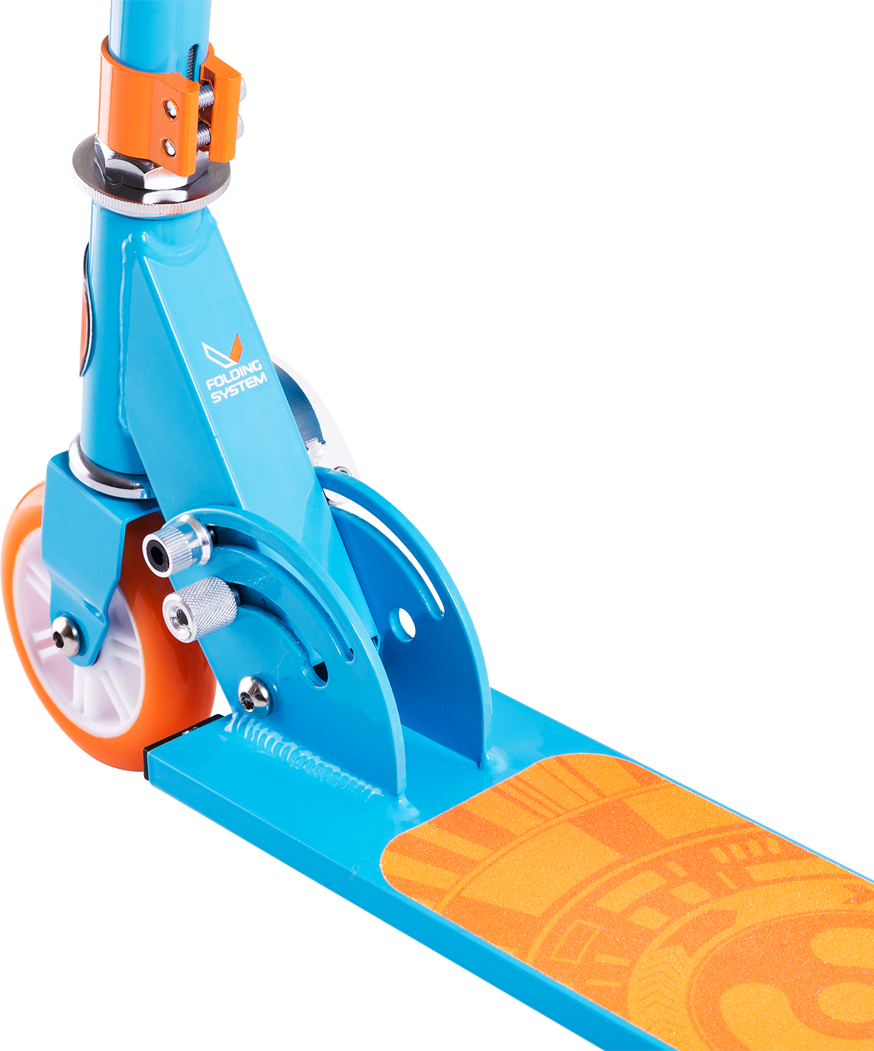 Самокат 2-колесный Sonic 100 мм, синий