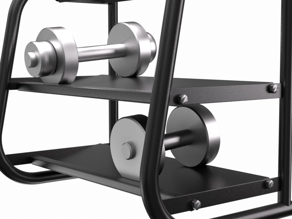 Стойка для гантелей, органайзер для хранения весов (13.402.007)