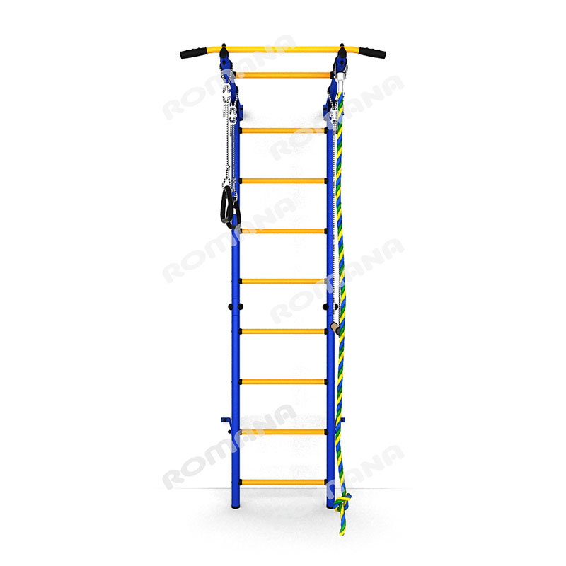 Детский спортивный комплекс ДСКМ "Карусель S1" ЭКОНОМ (ДСКМ-2С-8.00.Г3.490.01-13) сине/жёлтый