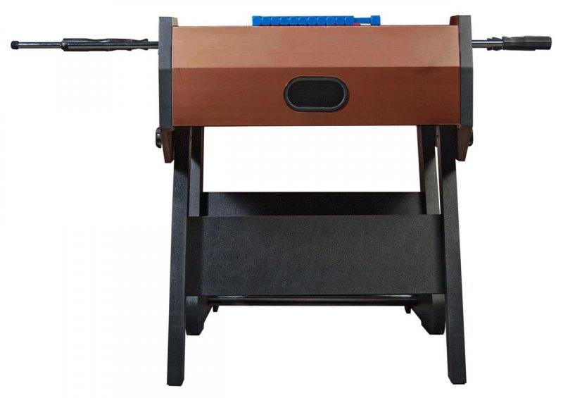 Настольный футбол (кикер) Maccabi 5 ф (140x75x89 см, махагон, складной)