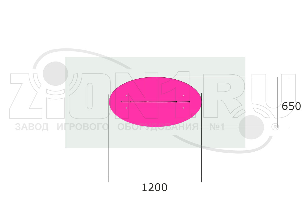 Скамейка детская ZION Ночь (СП068)
