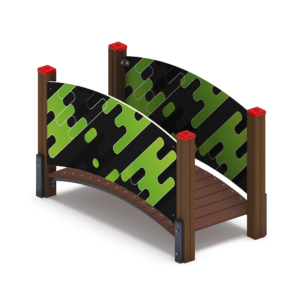 МОСТИК ГНУТЫЙ Д1 для детской площадки СО 1.82.02-01