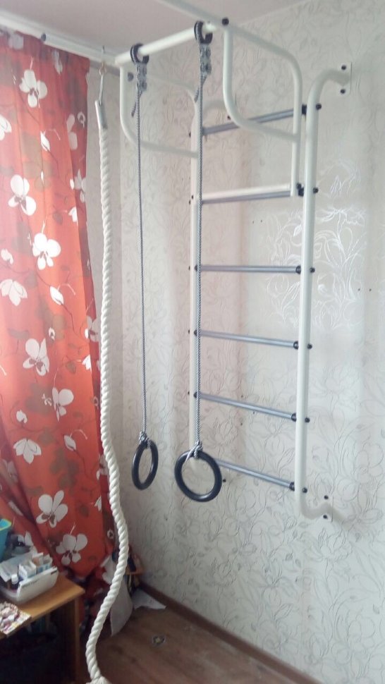 Детский спортивный комплекс Пионер 7 белый