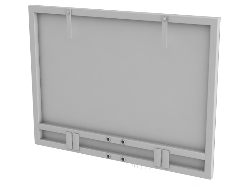 Щит баскетбольный антивандальный из металлического 1,5 мм листа (размер на выбор)