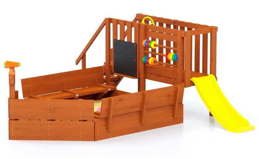Игровой комплекс Песочный дворик Савушка-4