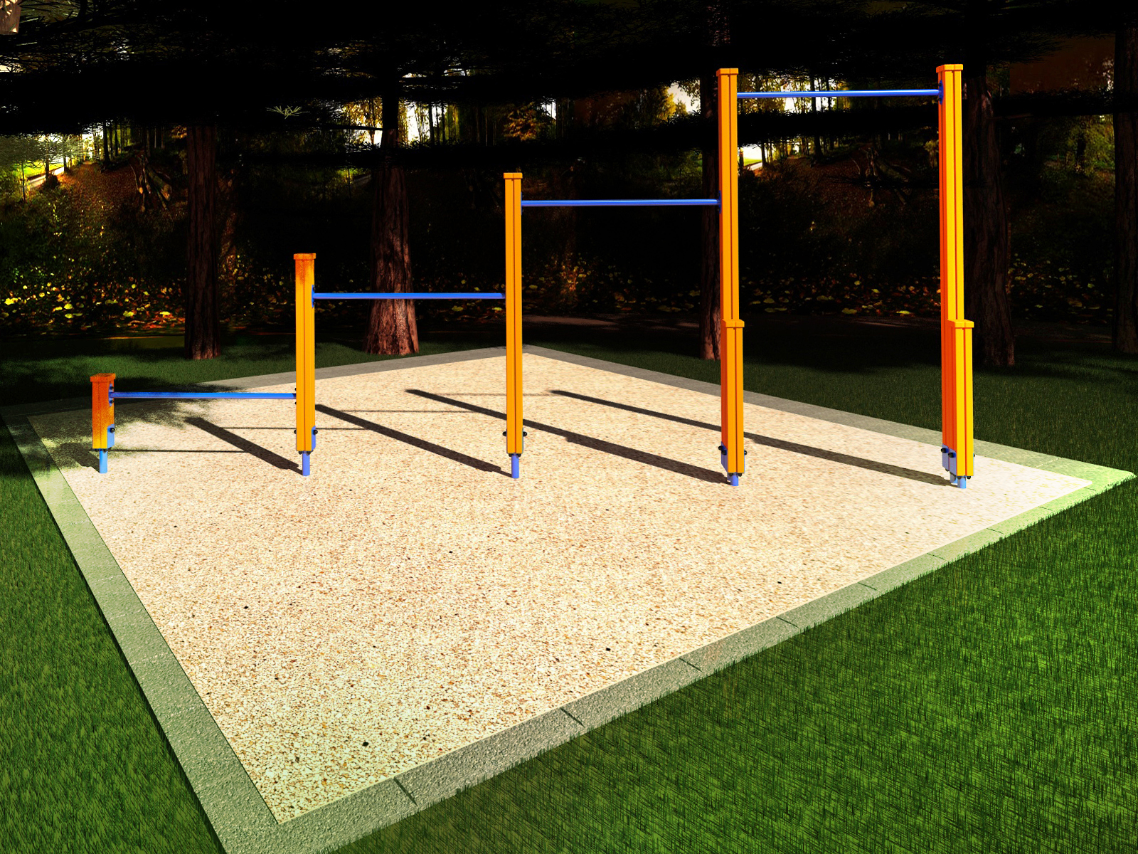 Уличный спортивный комплекс START LINE Fitness № 13