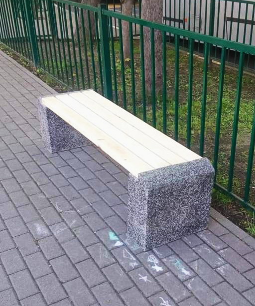 Скамья бетонная С-29 (Евро-1)