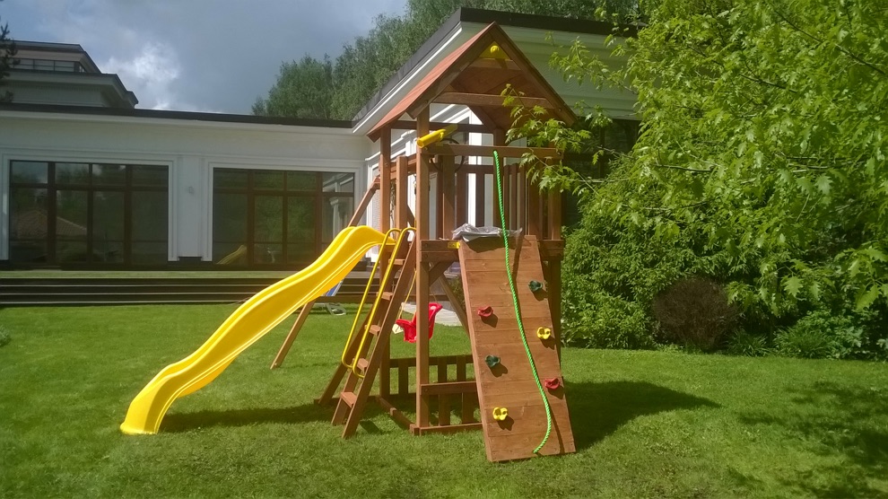 Детский деревянный игровой комплекс ПАРИЖ