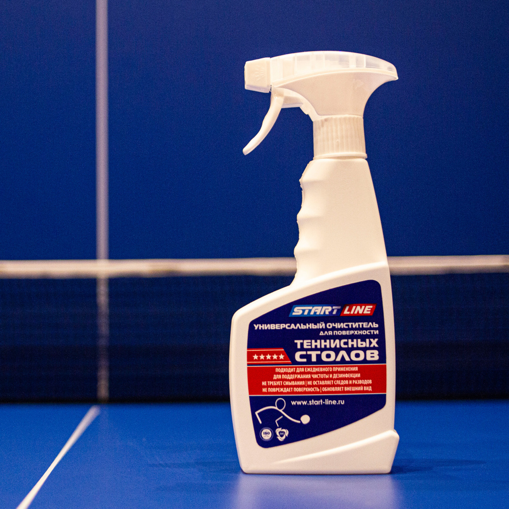 Универсальный очиститель для поверхности теннисных столов START LINE