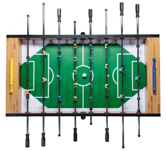 Настольный футбол Champion Pro 5 ф (140 х 72 х 86 см, светлый)