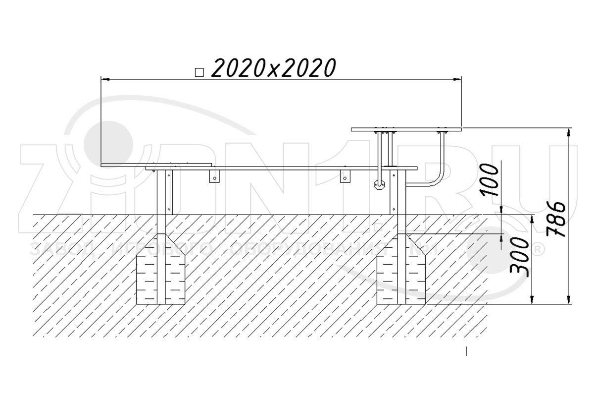 Детская песочница ZION Орбита (П023)