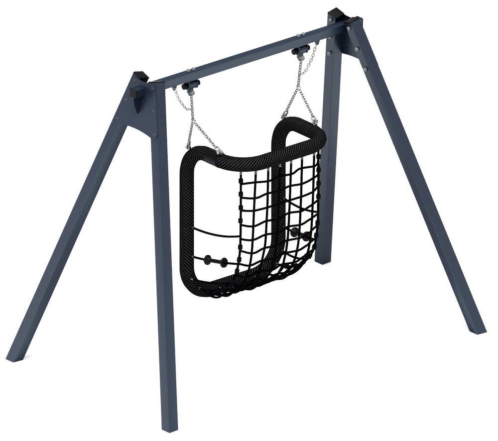 Качели М1 металл ИО 11.М.08.01 (графит)