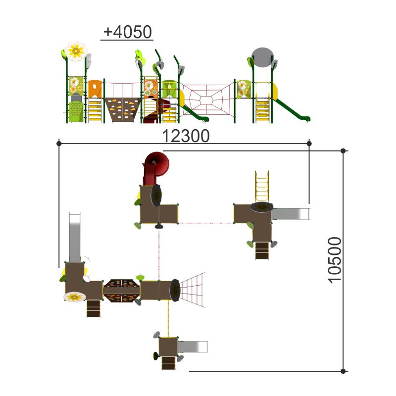 Игровой комплекс Лето «Romana 101.61.00»