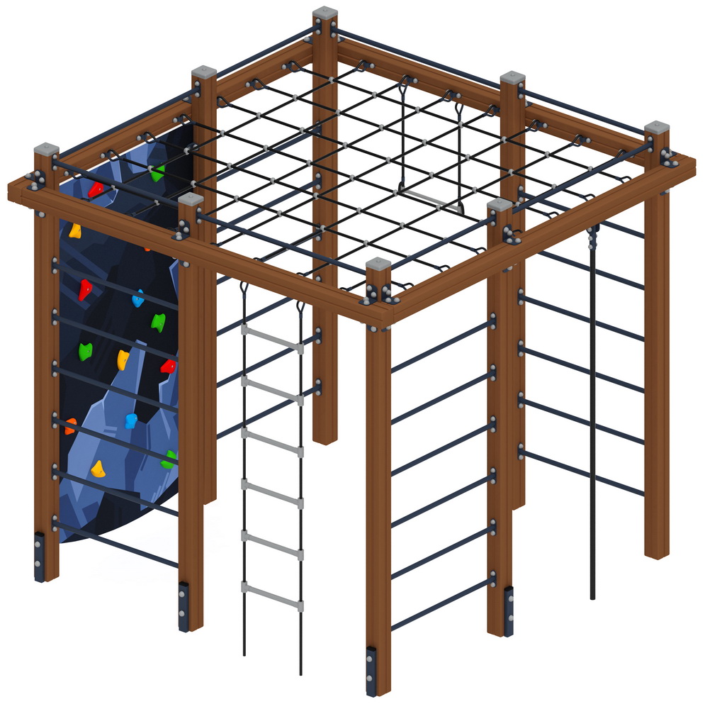 Детская площадка Спортивная серия СК 2.02.03-01 МАУГЛИ