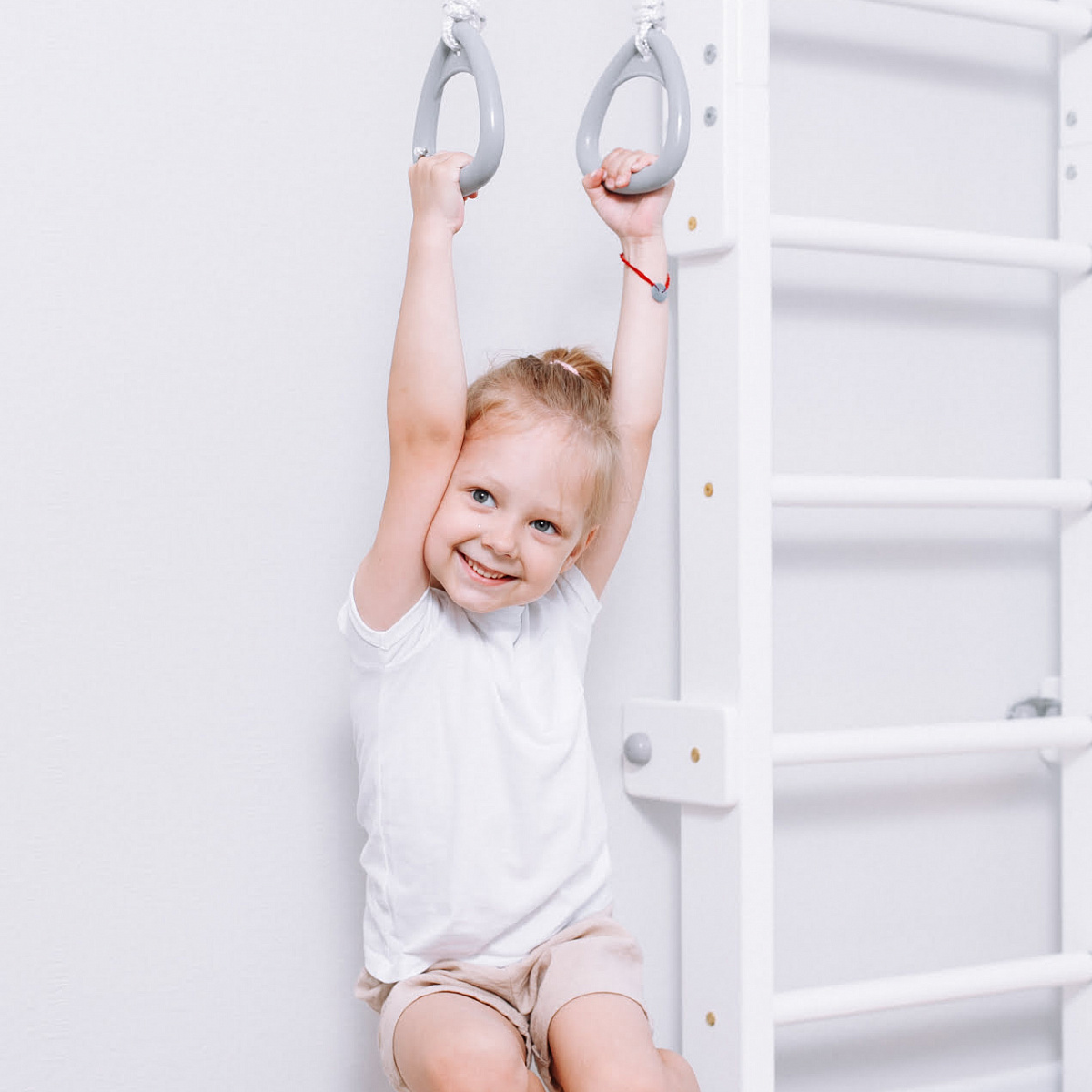 Шведская стенка деревянная ECO 2.1 Romana (02.21.8.14.500.08.01) белый