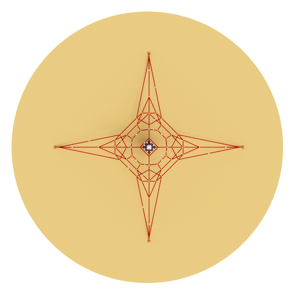 Лаз-сетка Пирамида СК 2.05.01