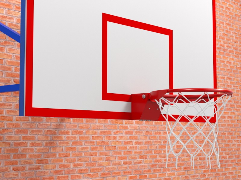 Ферма с выносом 1,2 м с игровым щитом и массовым кольцом (01.2006)