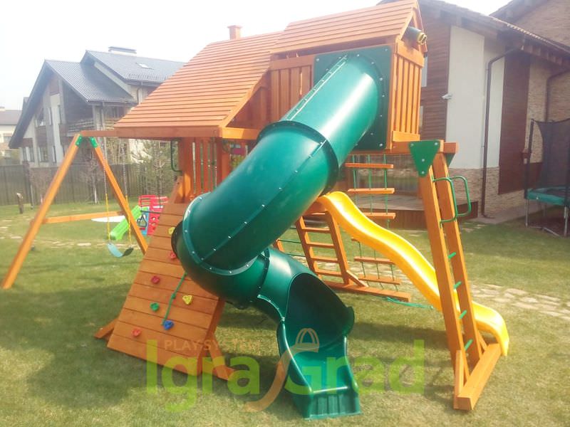 Детская площадка IgraGrad Крепость Фани Deluxe 2