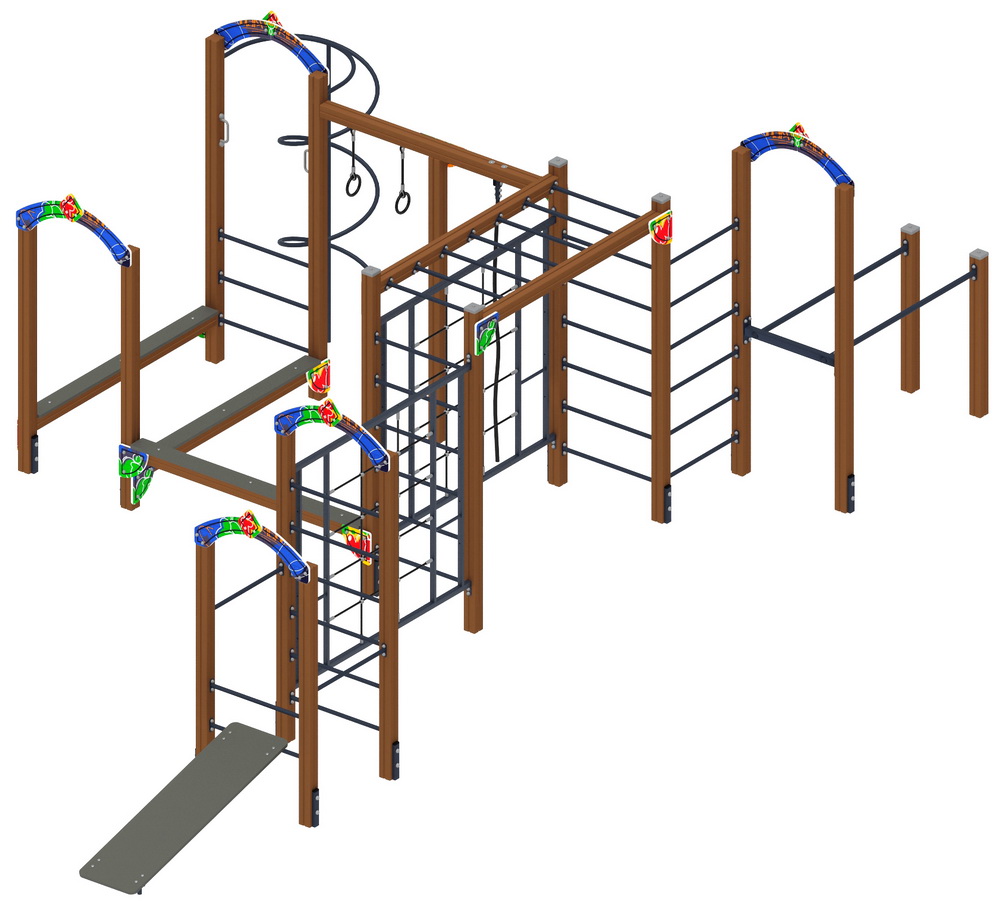 Детская площадка Спортивная серия СК 2.01.07-01