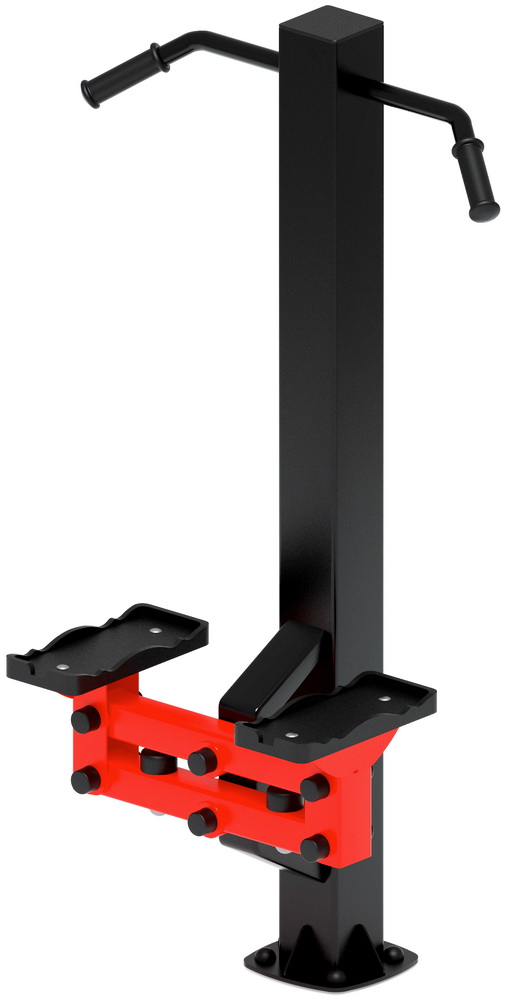 Тренажер уличный СТЕП (красный) СТ 014-11