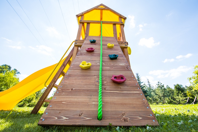 Детский деревянный игровой комплекс КРЕПОСТЬ СВОБОДЫ