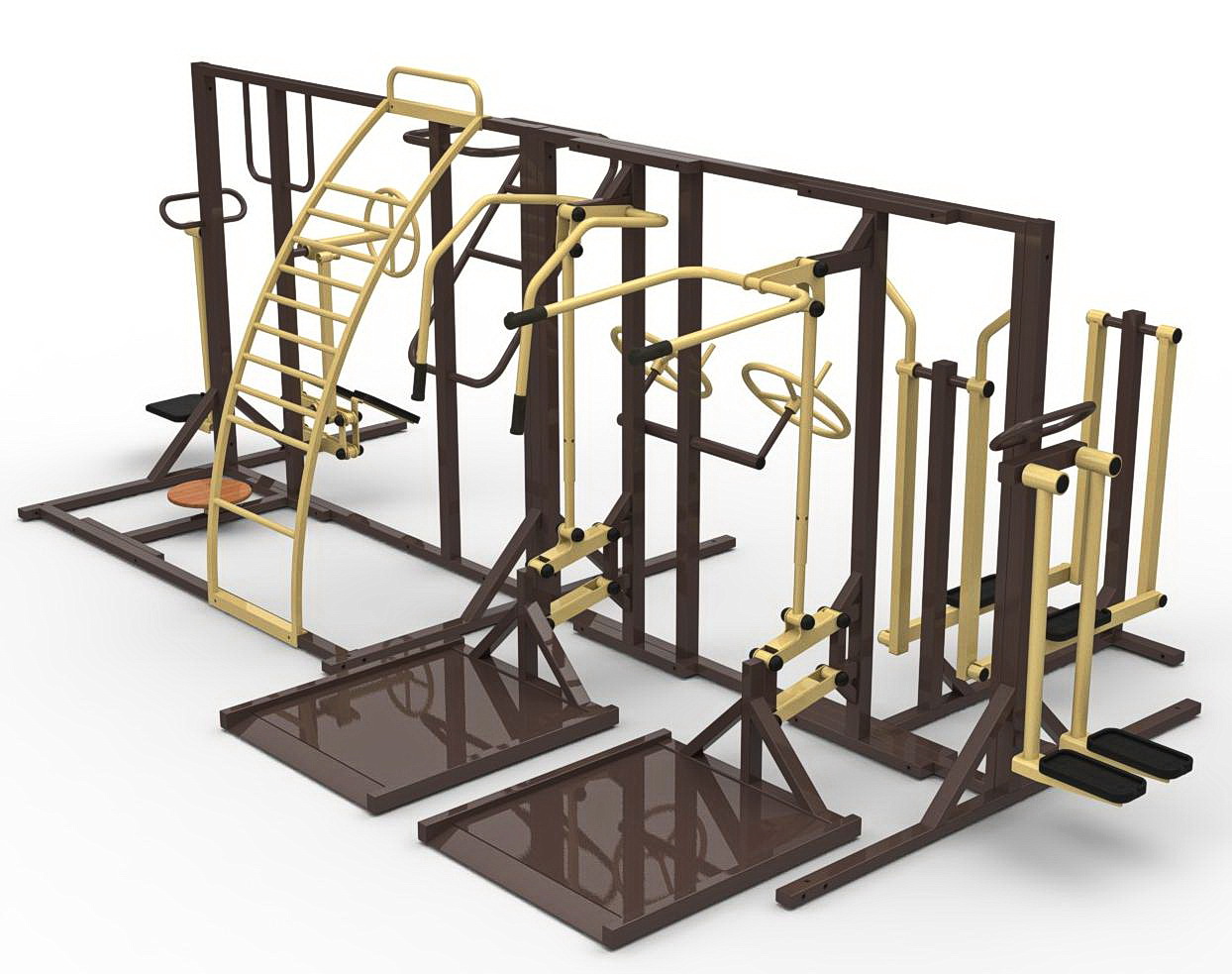 Комплекс с тренажерами Air Gym YTR003