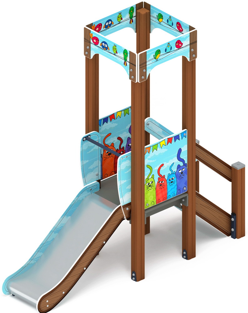 КОРОЛЕВСТВО (Коты) горка (Н=750) ИО 41.15.01-11