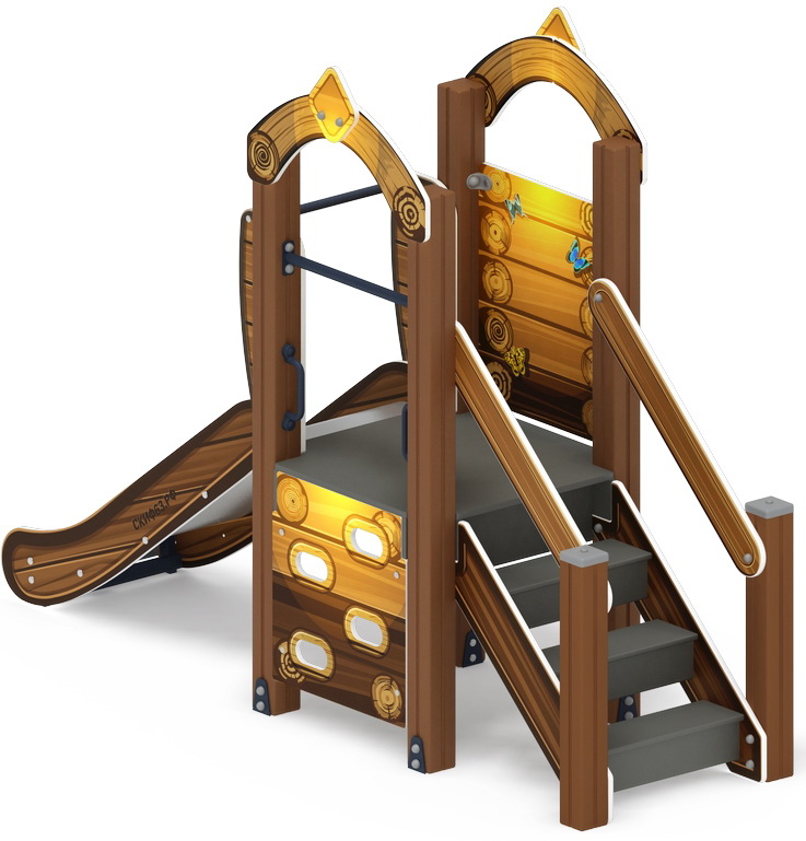 МАЛЫШ горка (Эко) (Н=750) ИО 41.01.01-02