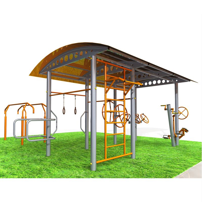 Навес с тренажерами УТИ002