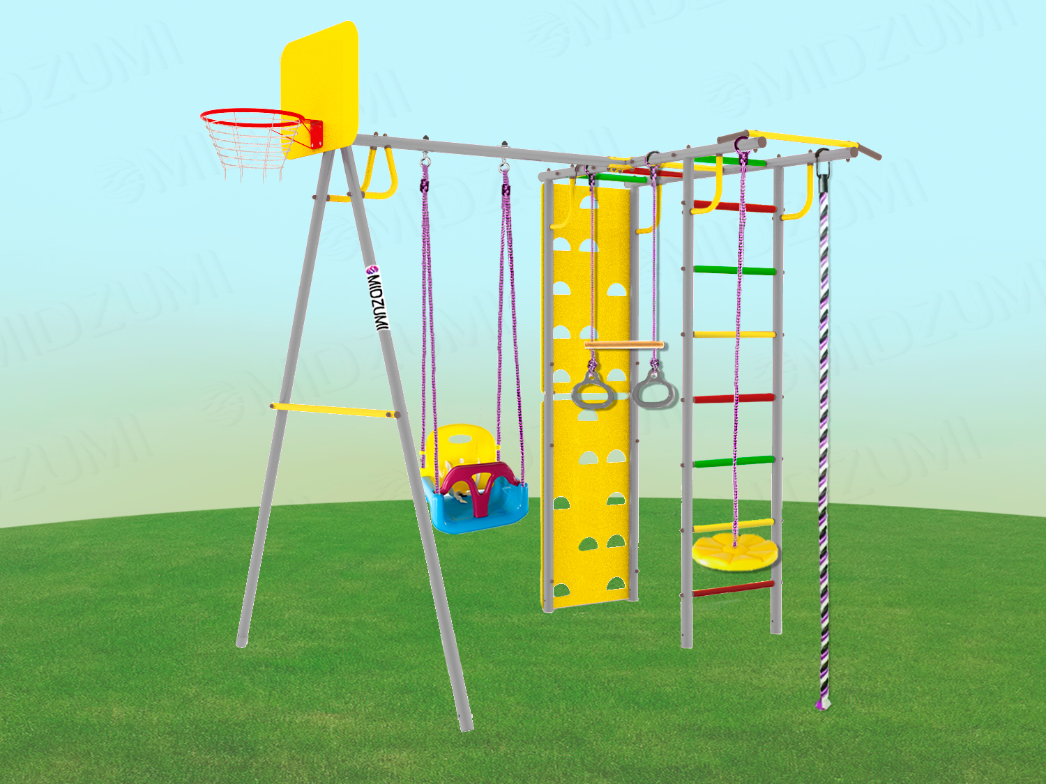 Спортивно-игровой комплекс Midzumi Rainbow Small