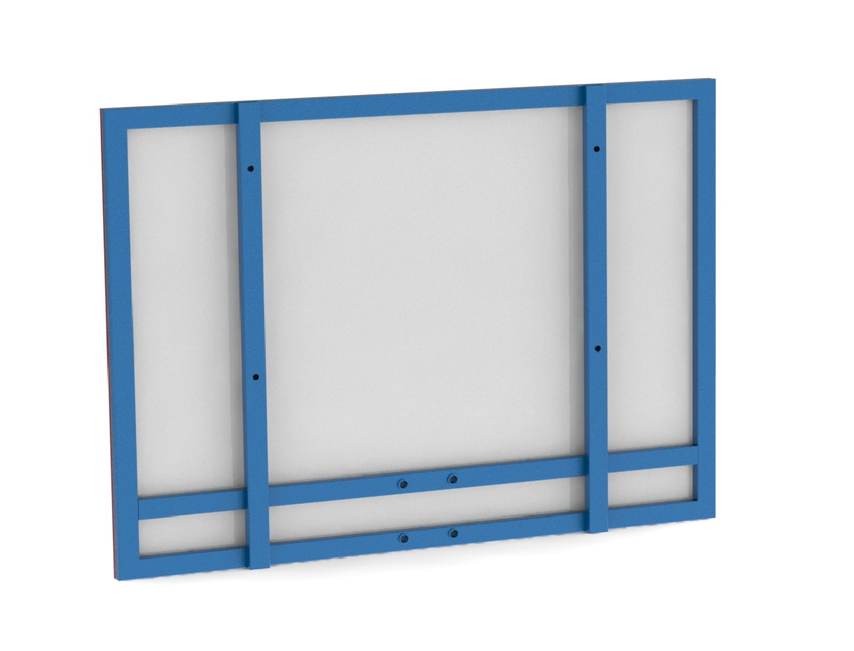 Тренировочный щит с регулировкой высоты из фанеры 9 мм (01.216)