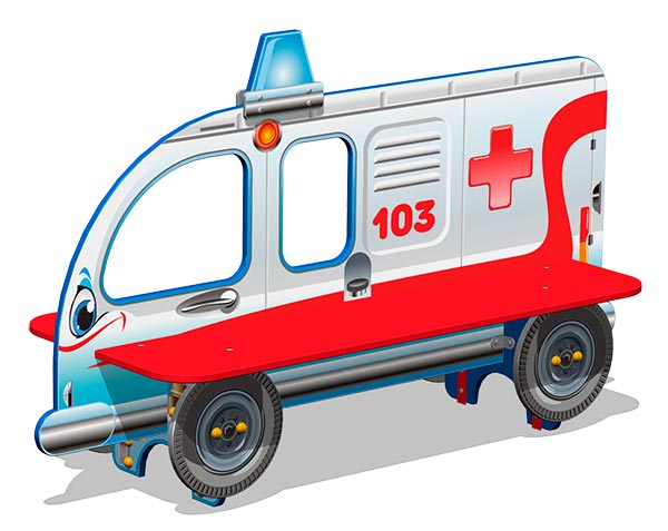 Скамейка детская ZION Скорая помощь У1 (СП222)